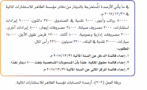 ورقة عمل 2-3